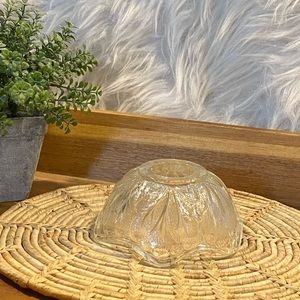 Vintage Indiana Glass Pebble Leaf Fairy Candle Lamp TOP ONLY for replacement